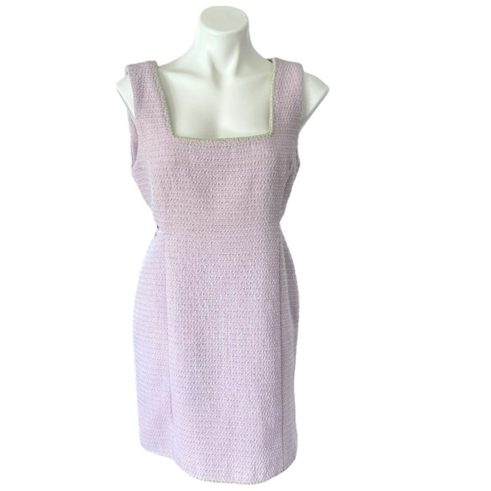 7 For All Mankind Lavender Tweed Dress Size M NWT